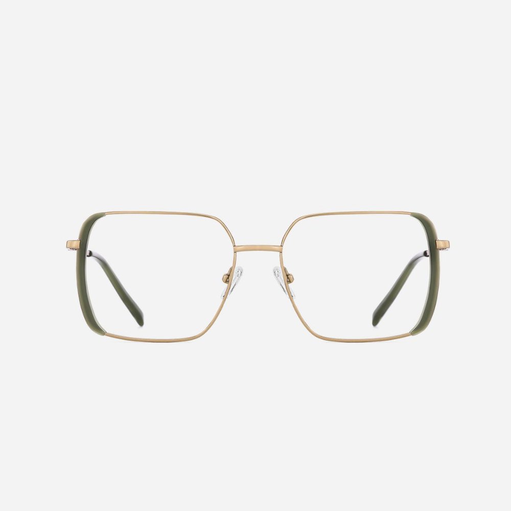 TIJN Denitsa Olive Green Glasses